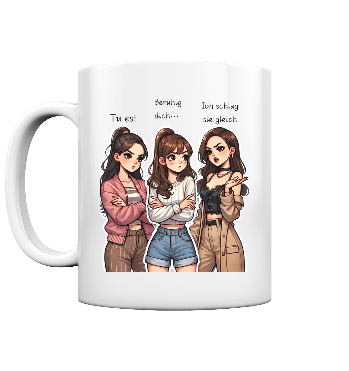 Tu es! - Tasse glossy
