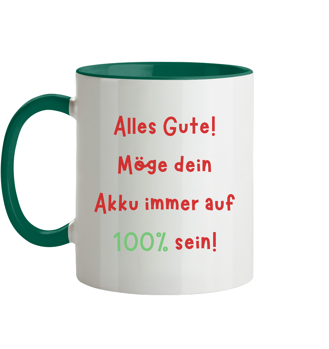 HAPPY BIRTHDAY - Tasse zweifarbig