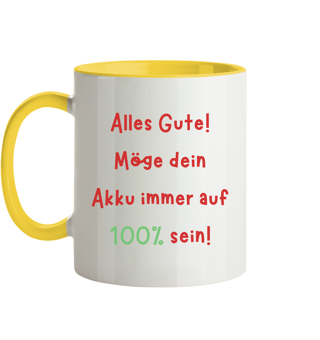 HAPPY BIRTHDAY - Tasse zweifarbig