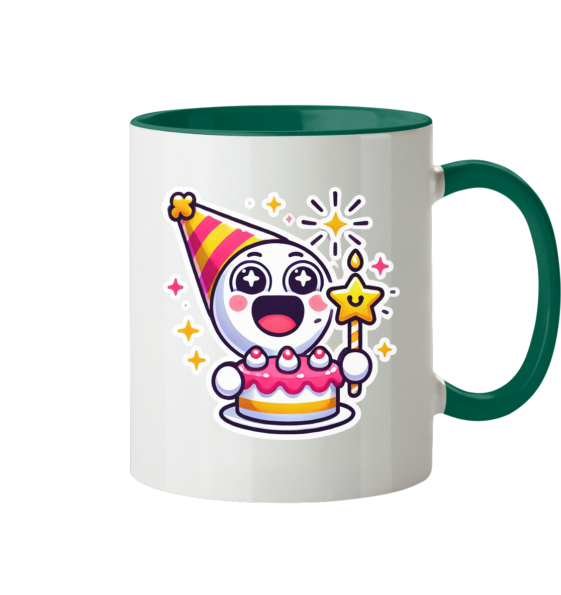 HAPPY BIRTHDAY - Tasse zweifarbig