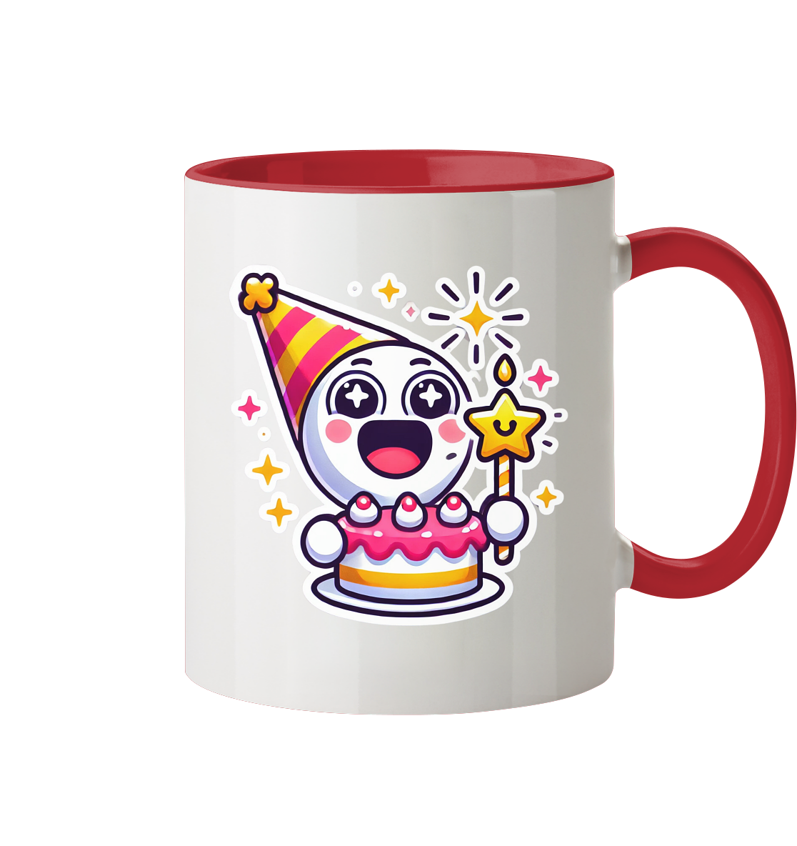 HAPPY BIRTHDAY - Tasse zweifarbig