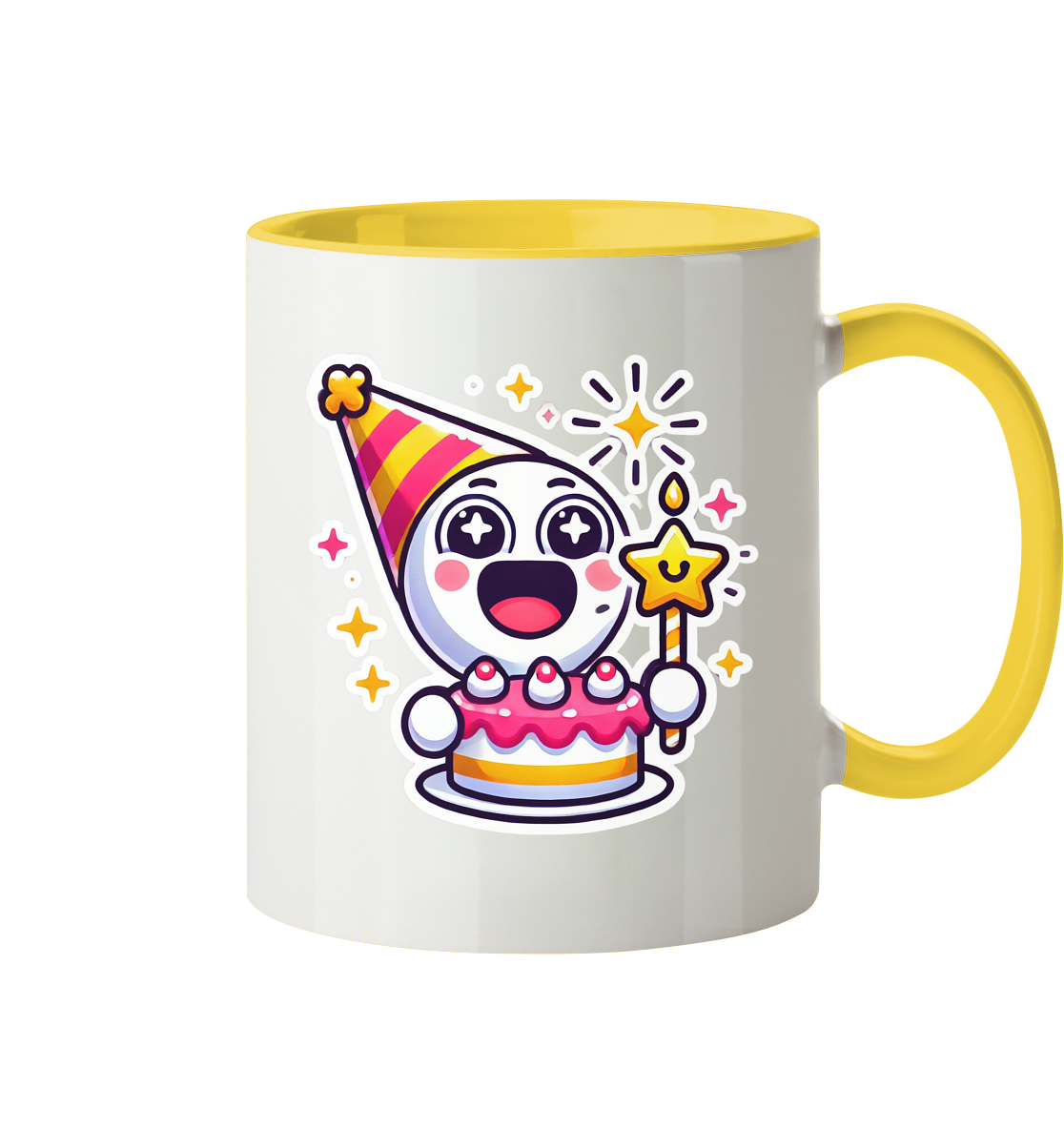 HAPPY BIRTHDAY - Tasse zweifarbig