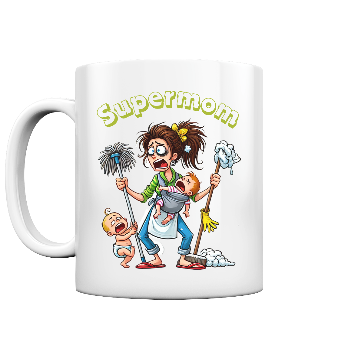 Supermom - Tasse glossy