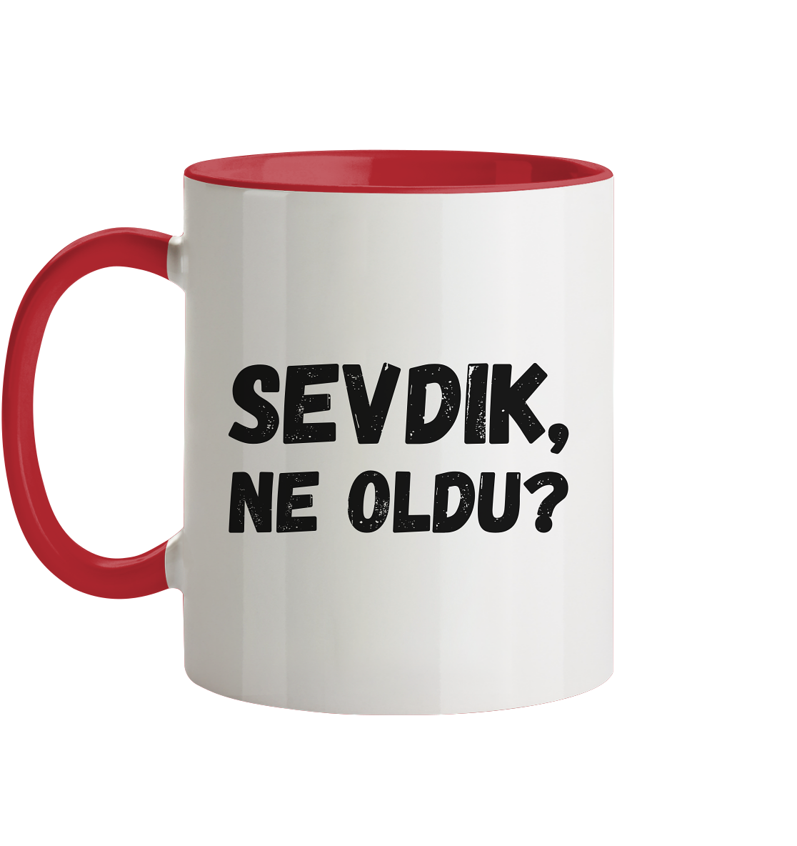 Sevdik, neoldu? - Woman - Tasse zweifarbig