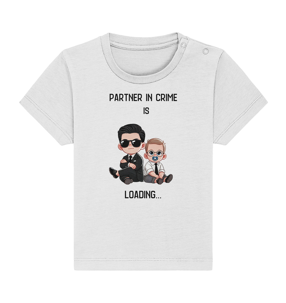 Partner is Loading - Baby Organic Shirt