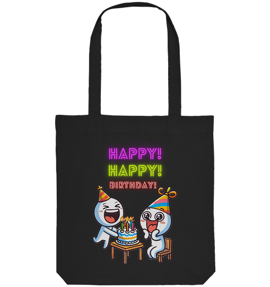 Happy - Organic Tote-Bag