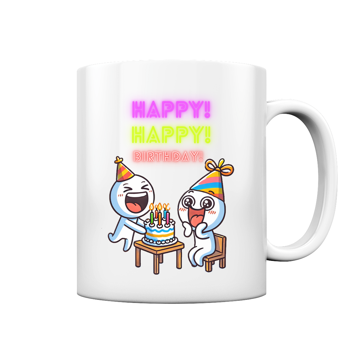 Happy - Tasse glossy