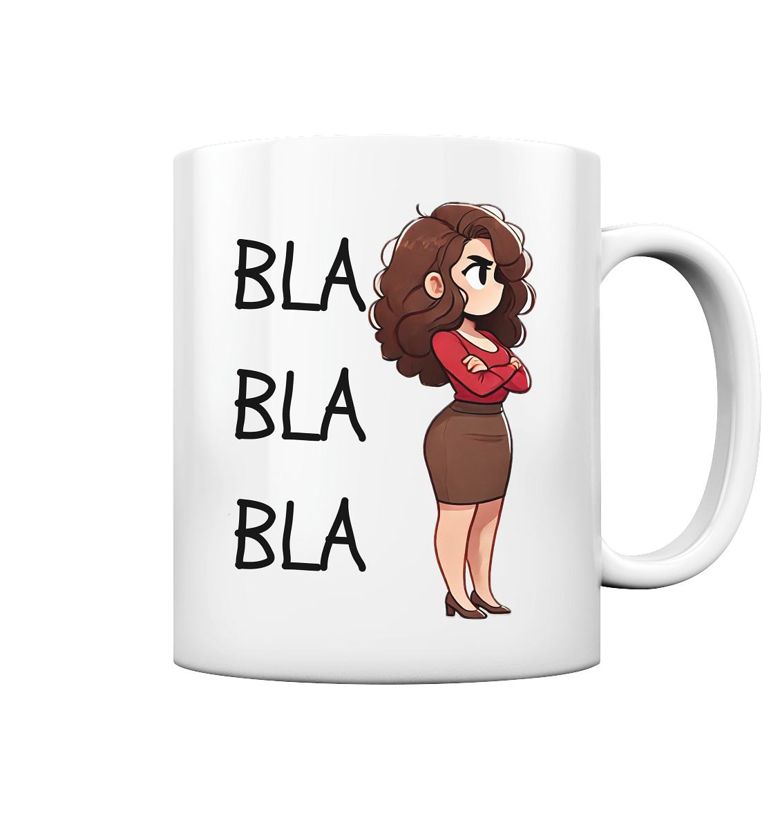 BlaBlaBla - Tasse glossy