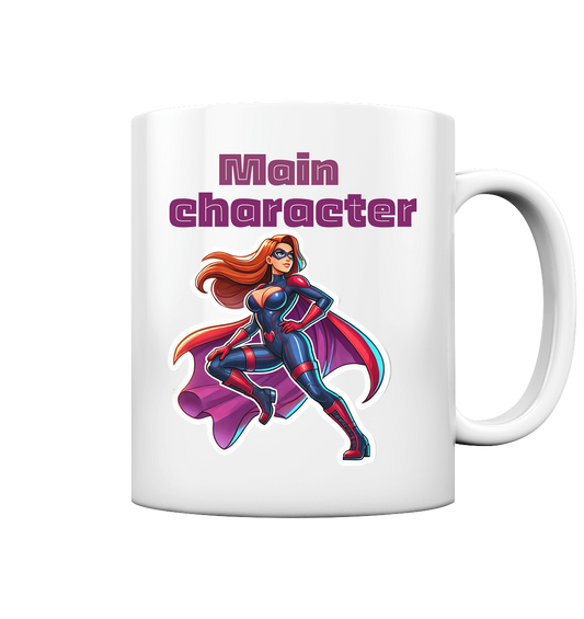 Main Character- Woman - Tasse glossy