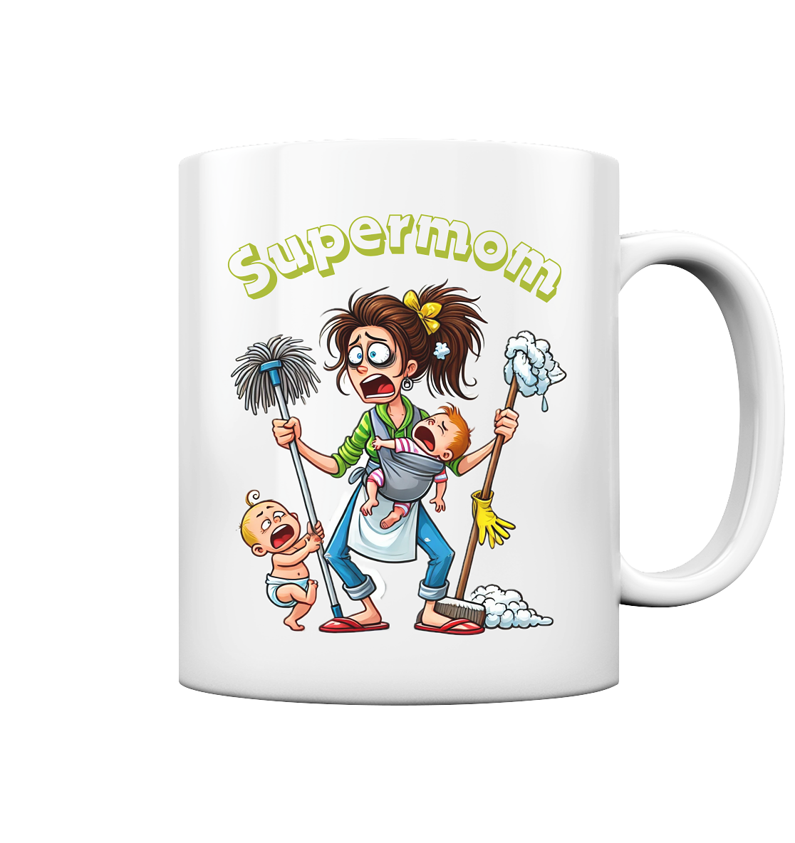 Supermom - Tasse glossy