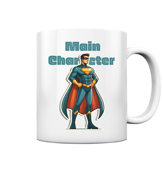 Main Character- Men - Tasse glossy