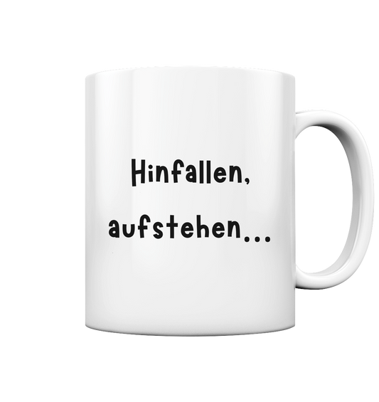 Wieder hinlegen - Tasse glossy